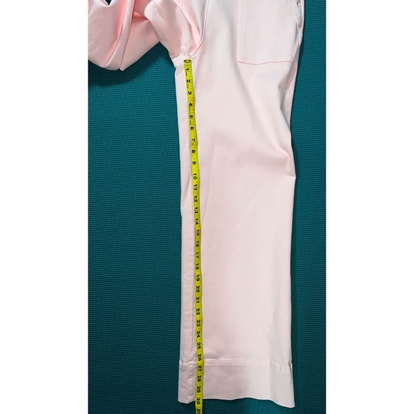 Alice + Olivia Donald High Waisted Light Pink Jean - Picture 14 of 16